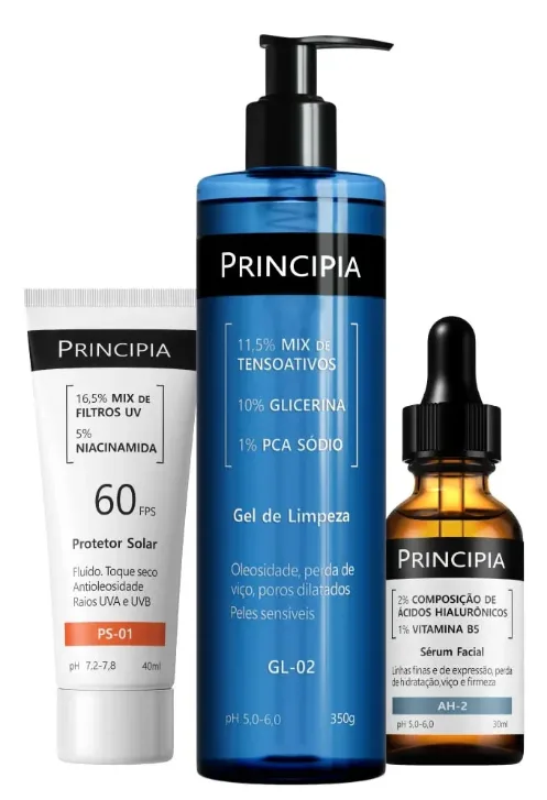 Principia Kit Primeira Rotina C/ Gl-02 + Ah-2 + Ps-01 Fps60