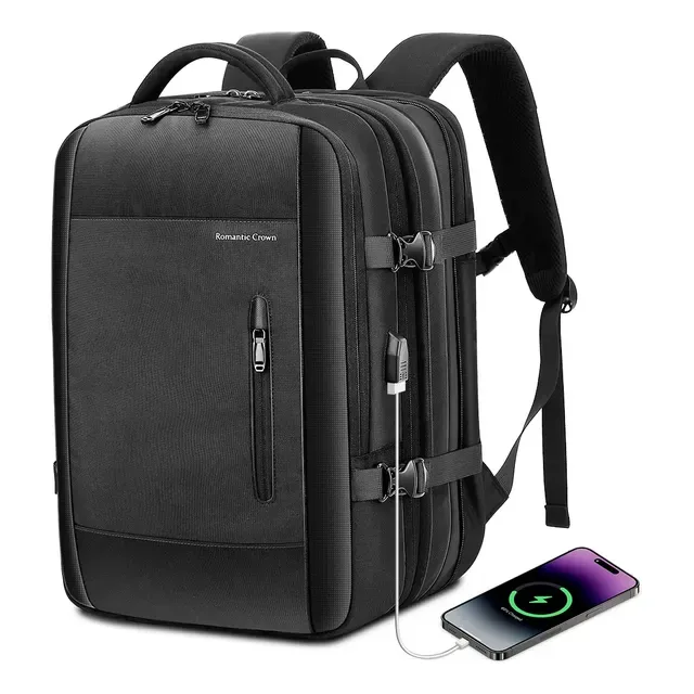 Mochila Viagem Executiva Grande Notebook Masculina Feminina - R$ 249,98